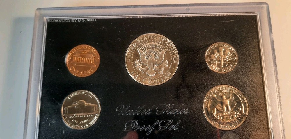 US Mint Proof Sets Uncirculated Multiple Years 1968, 1972, 1982, 1994, 2002