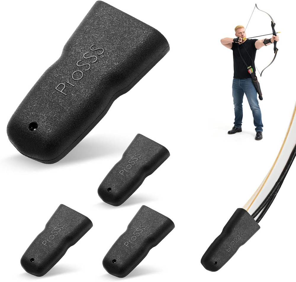 Recurve Bow Tip Protector 2 Pack Archery Accessories For Recurve Bow & Longbow