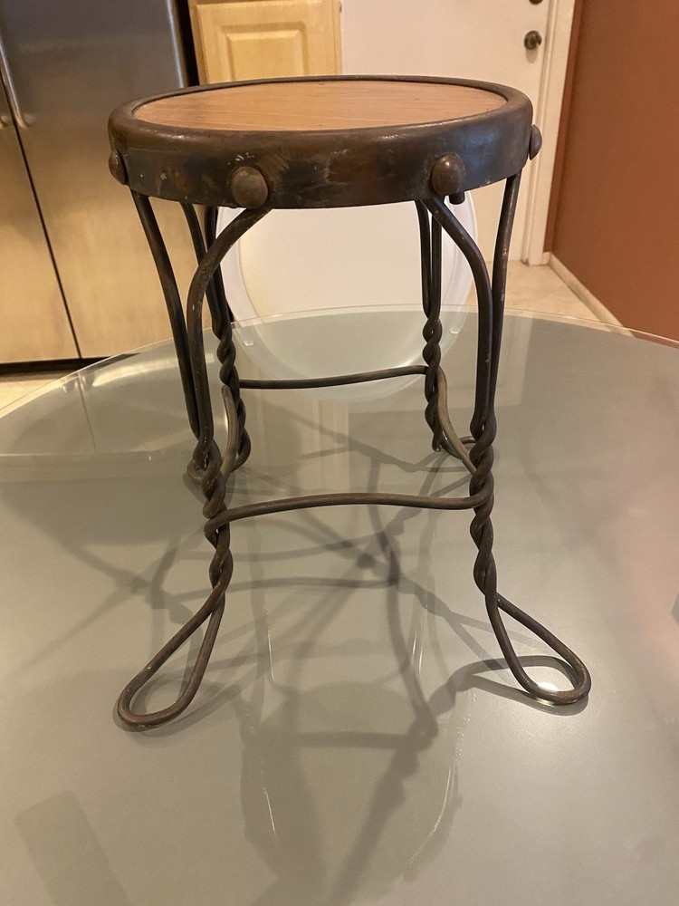 Wrought Iron Stool