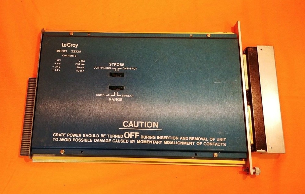 LeCroy 2232A 32-Channel ADC CAMAC Module