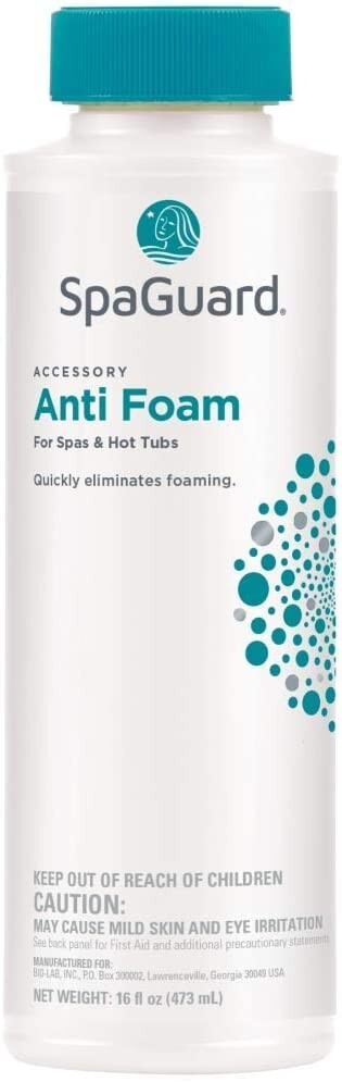 SpaGuard Anti-Foam 16 oz FREE SHIPPING