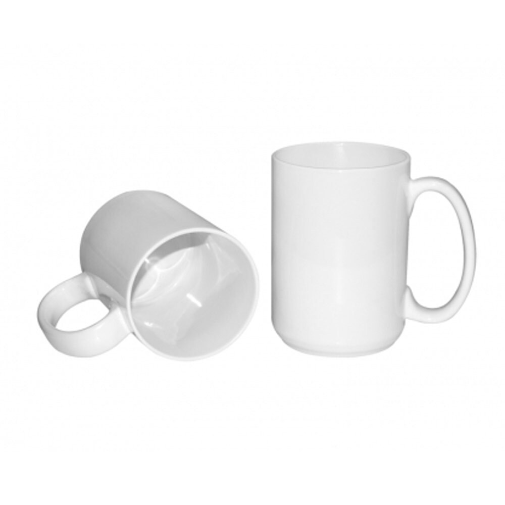36pcs 15OZ Sublimation White Ceramic Coffee Mug Blanks Coffee Cup with White Box