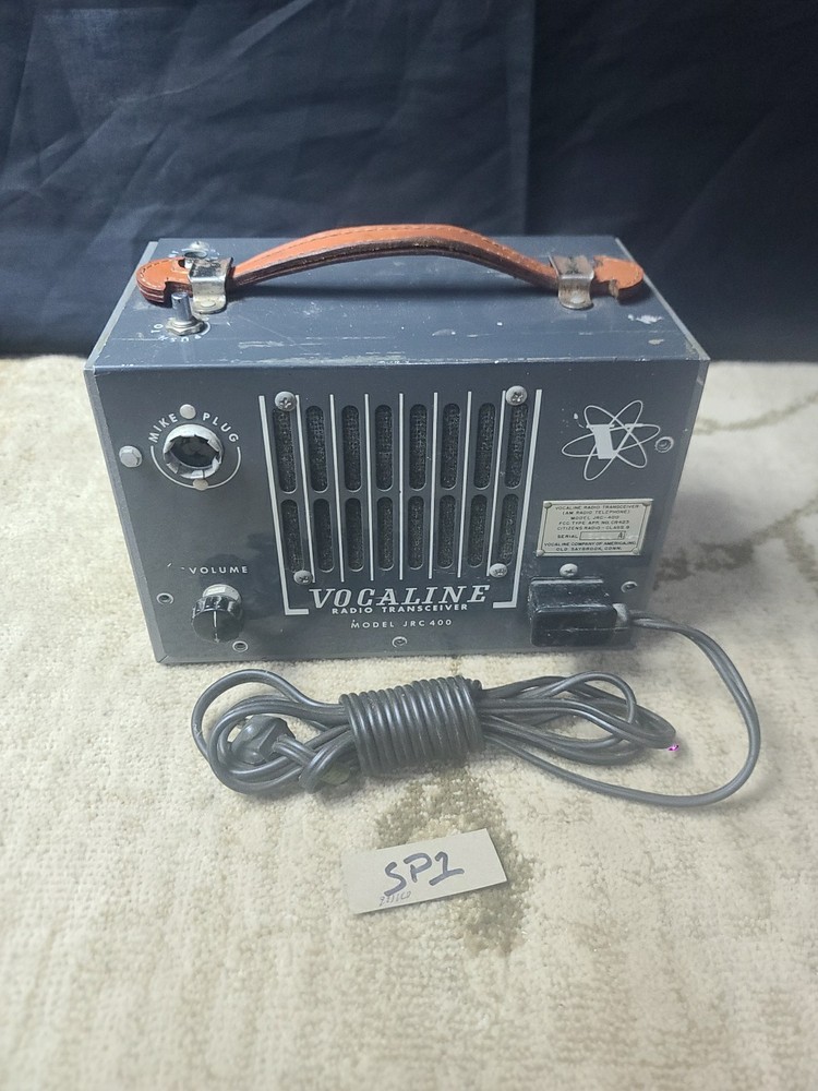 VOCALINE RADIO TRANSCEIVER MODEL JRC-400 Untested