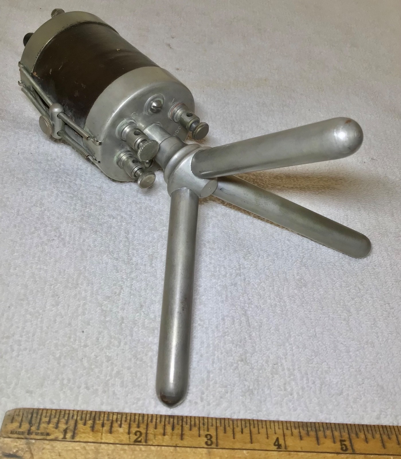 RARE antique 1920's old ~THE LITTLE GEM~ vintage CRYSTAL RADIO SET old apparatus