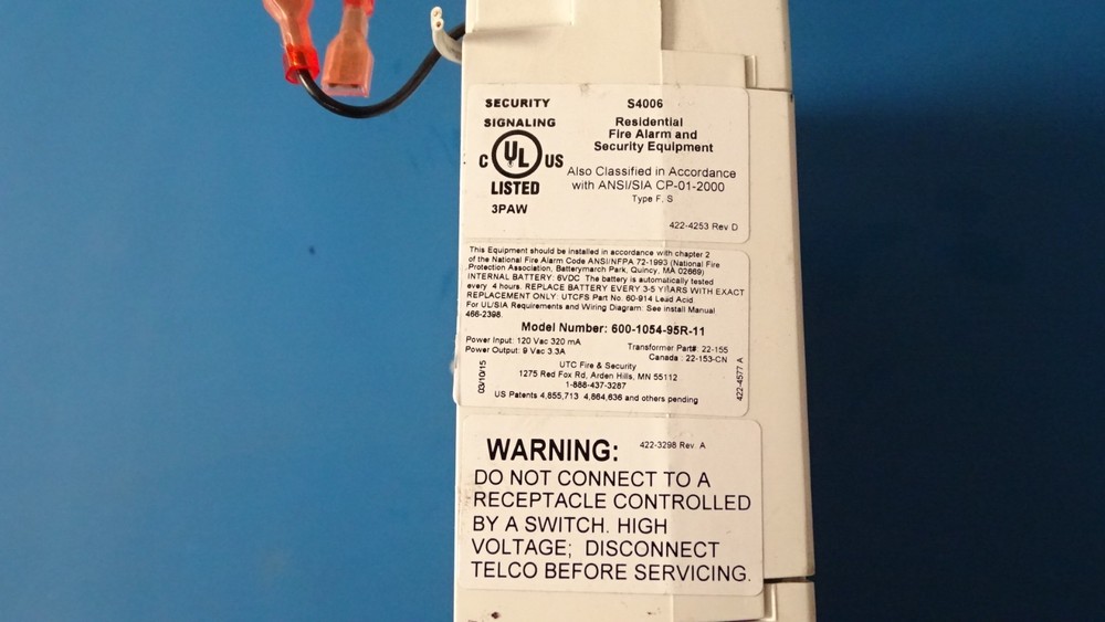 GE INTERLOGIX SIMON XT SECURITY SYSTEM