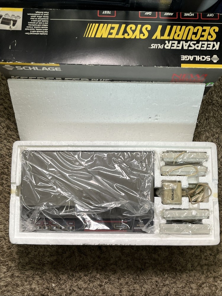Schlage Keepsafer Plus Security System New Open Box