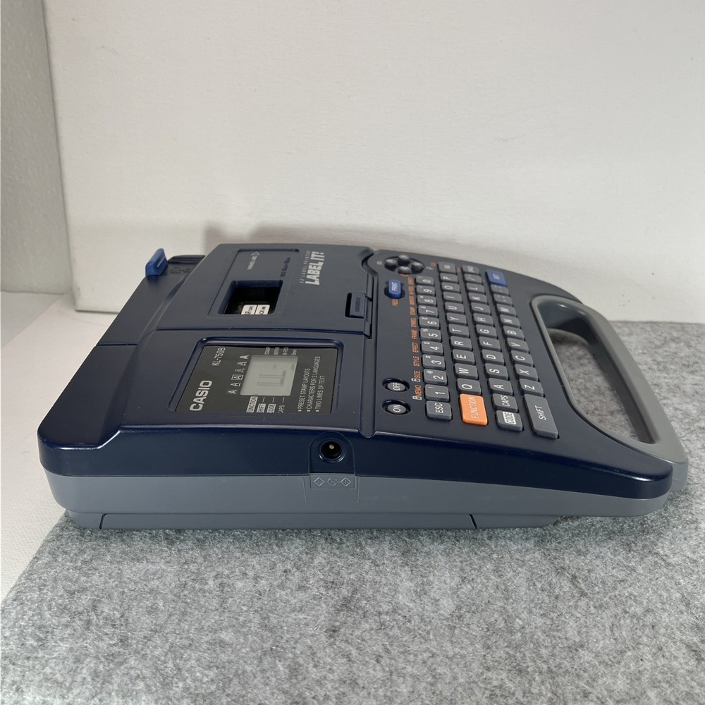Casio Label Maker KL 750B EZ Label Printer Thermal Label It Label Spool Included