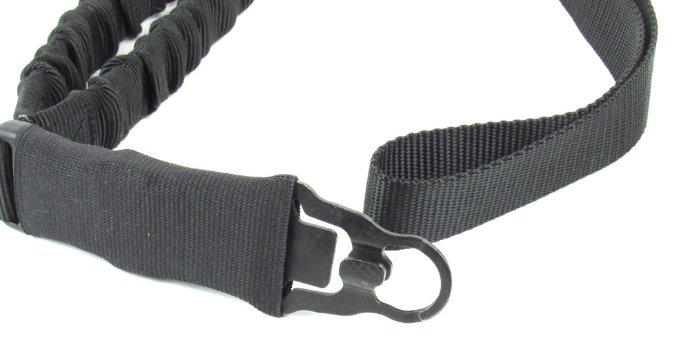 Single Point Rifle Bungee Sling Quick Detach Clip Nylon Strap Fully Functional