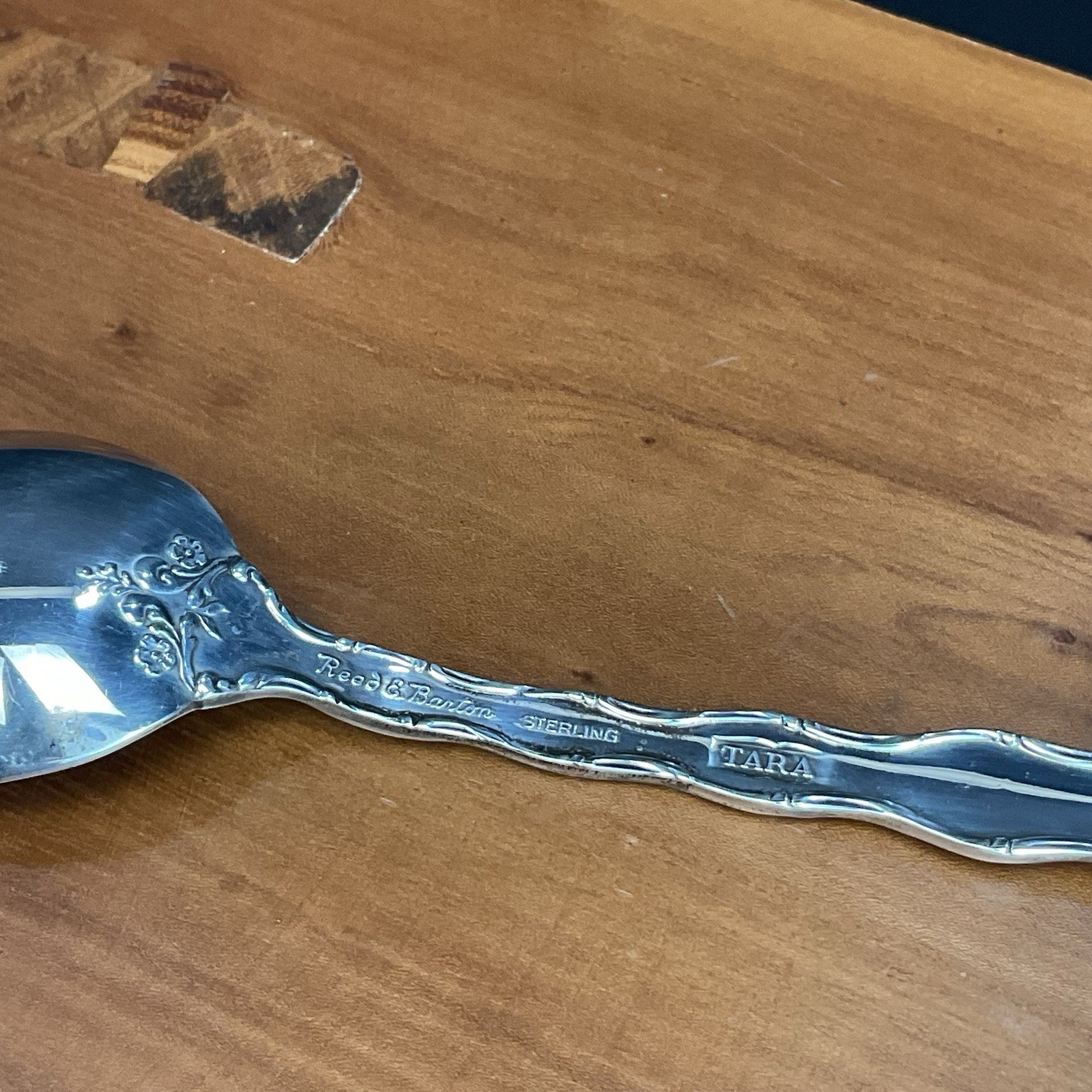 Reed & Barton Sterling Dessert Tea Spoon in the Tara Pattern 6" NEW Flatware