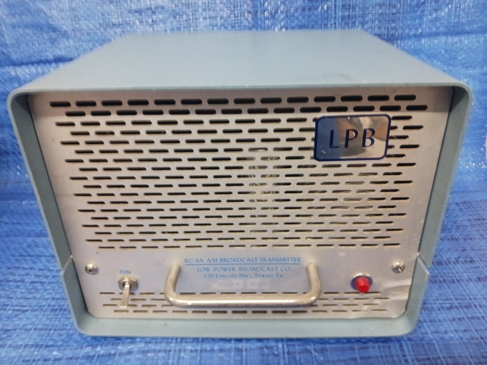 LPB RC-6A Carrier Current AM Transmitter