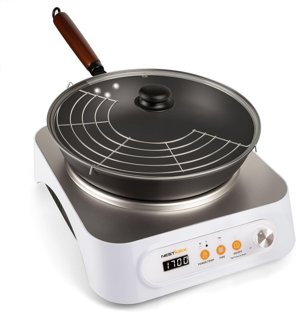Mini Induction Cooktop 700W 120V Portable Single Induction Burner – Compact