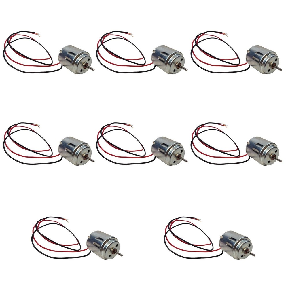 Motor, DC, 1.5-3V, Pack of 10