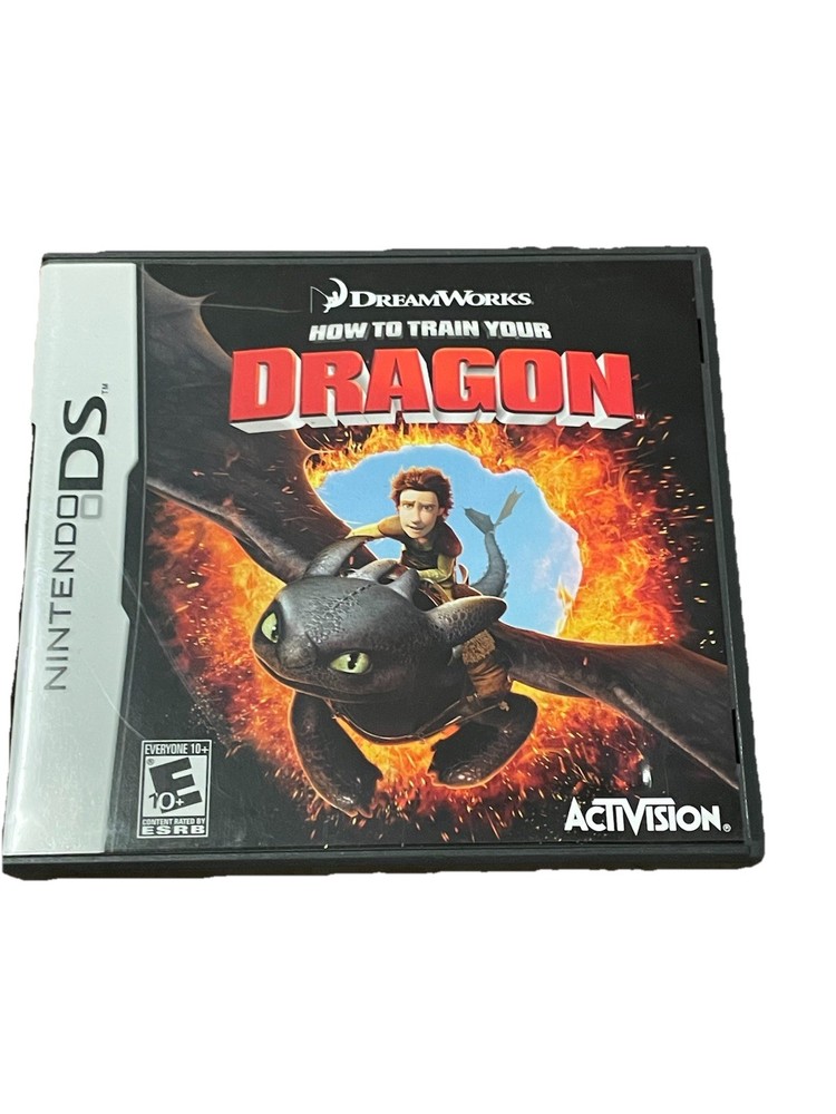 How To Train Your Dragon Nintendo DS Empty Replacement Case Only No Game