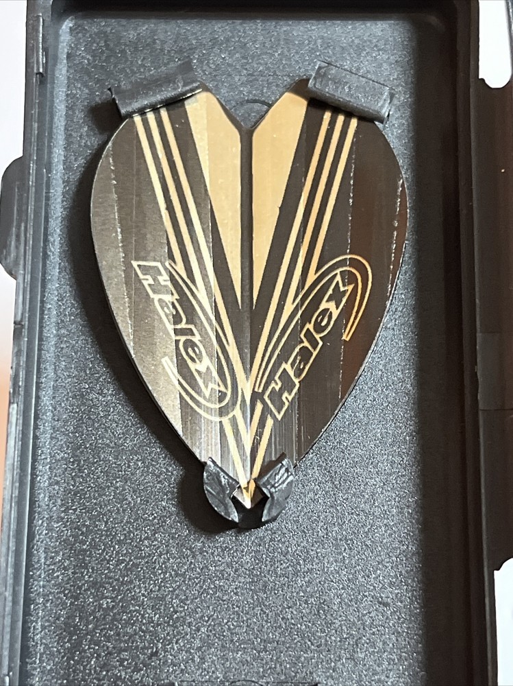 Halex Brass Soft Tip Dart Set Brass Darts Case Extra Tips Sealed