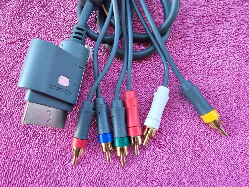 Microsoft Xbox 360 Component HD AV Cable - OEM Official Original