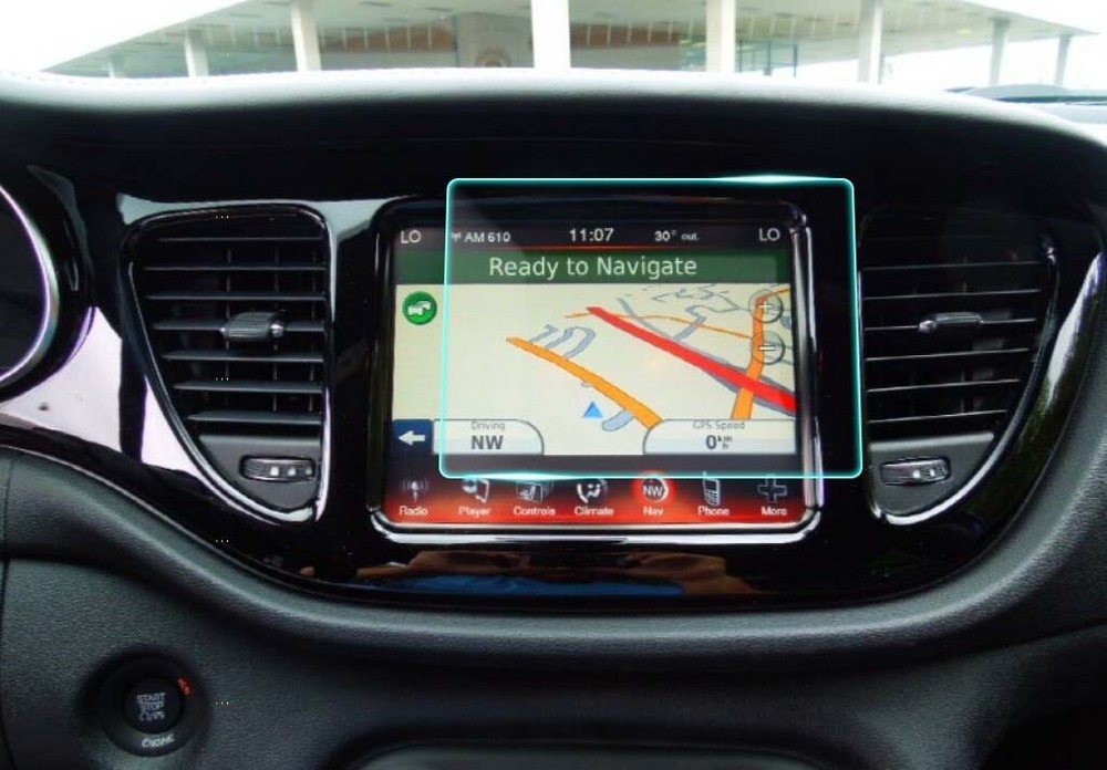 Crystal Clear Screen Protector for 2013 Dodge Dart Vehicle Navigation