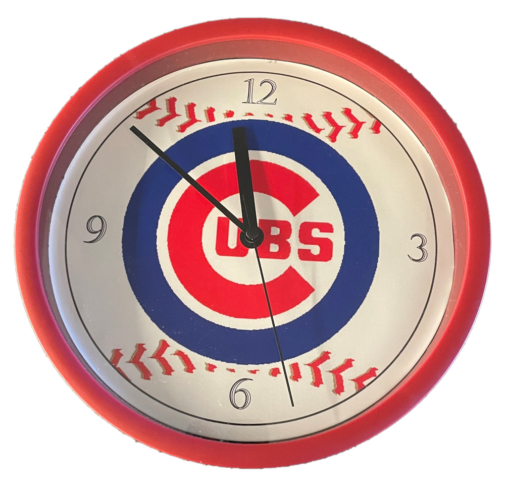 Chicago Cubs 9" Wall Clock