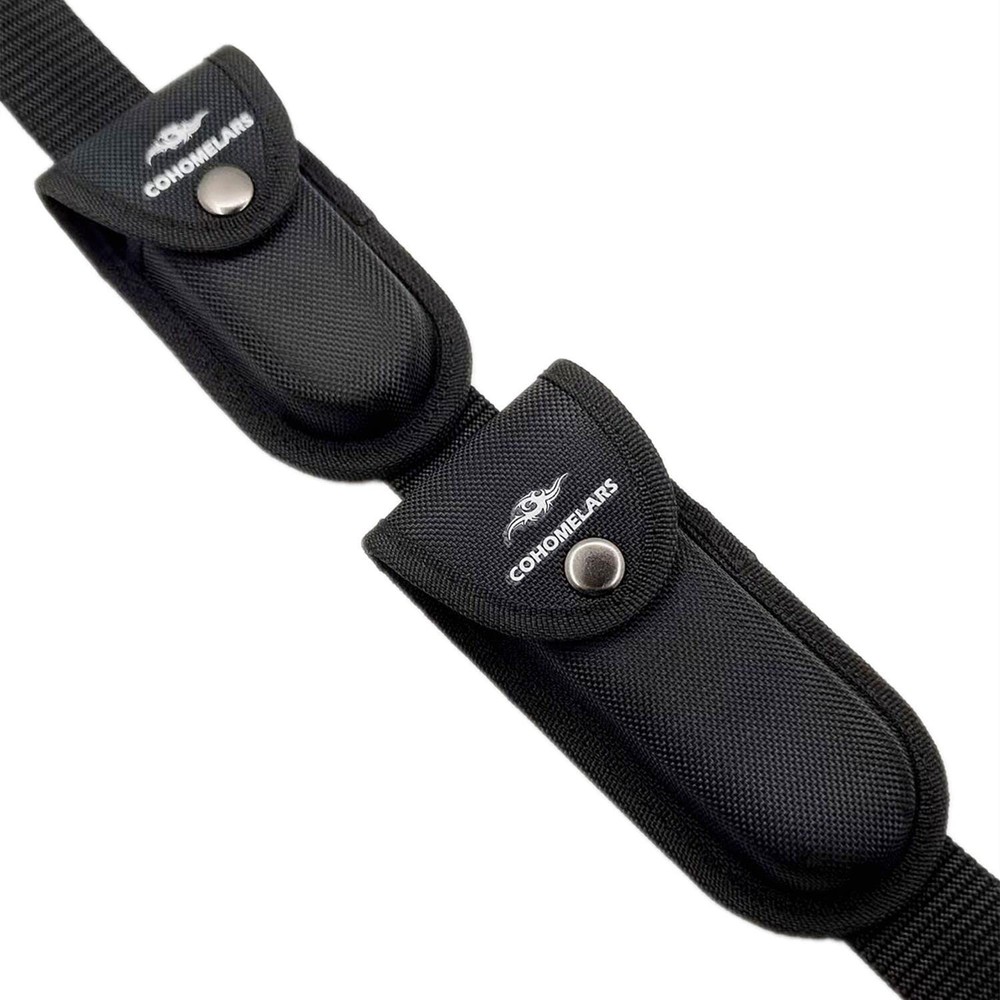 2Pcs Horizontally and Vertically Carry Nylon Sheaths (Small Size + Large Size...