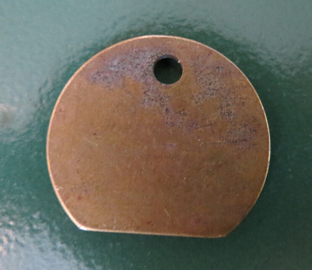 HATFIELD Colliery Pit Check Tally - marked HATFIELD 2220