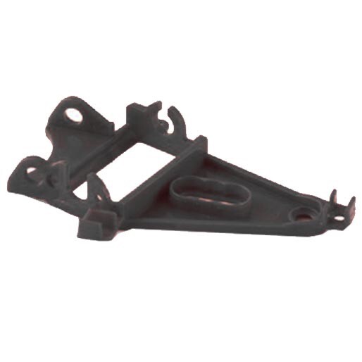 NSR 1291 Triangular Anglewinder Motor Mount High Gear Ratio Medium, Black