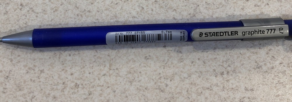 Staedler Graphite 777 Pencil Gray Barrel
