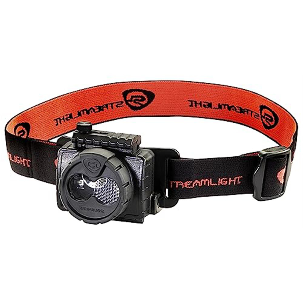 Streamlight 61601 Double Clutch Rechargeable Headlamp, Black