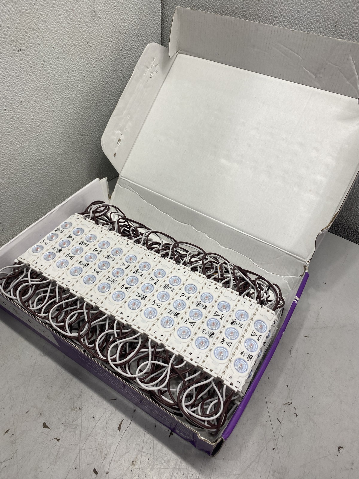 Single Color LED Module 100 Pack Red AC110V/220V DM3BF-67