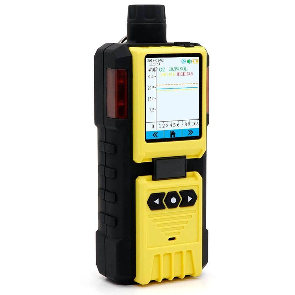 Handheld PH3 Gas Detector Phosphine Analyzer Range 0-20ppm 0.1ppm with Pump