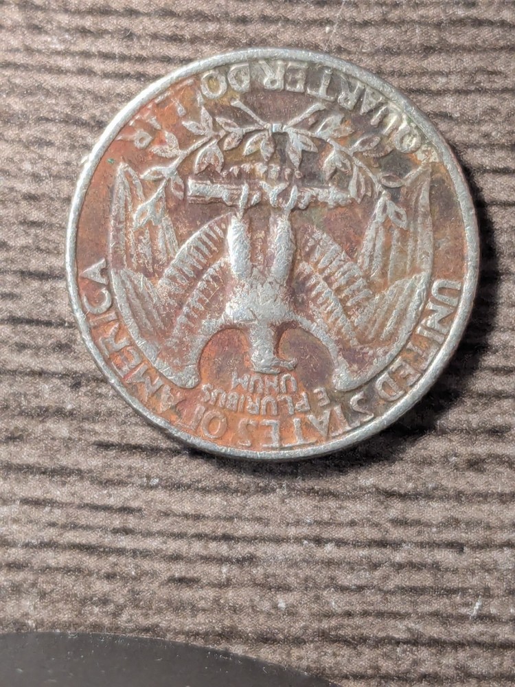 1985-P Washington Quarter Improperly Annealed Planchet Error