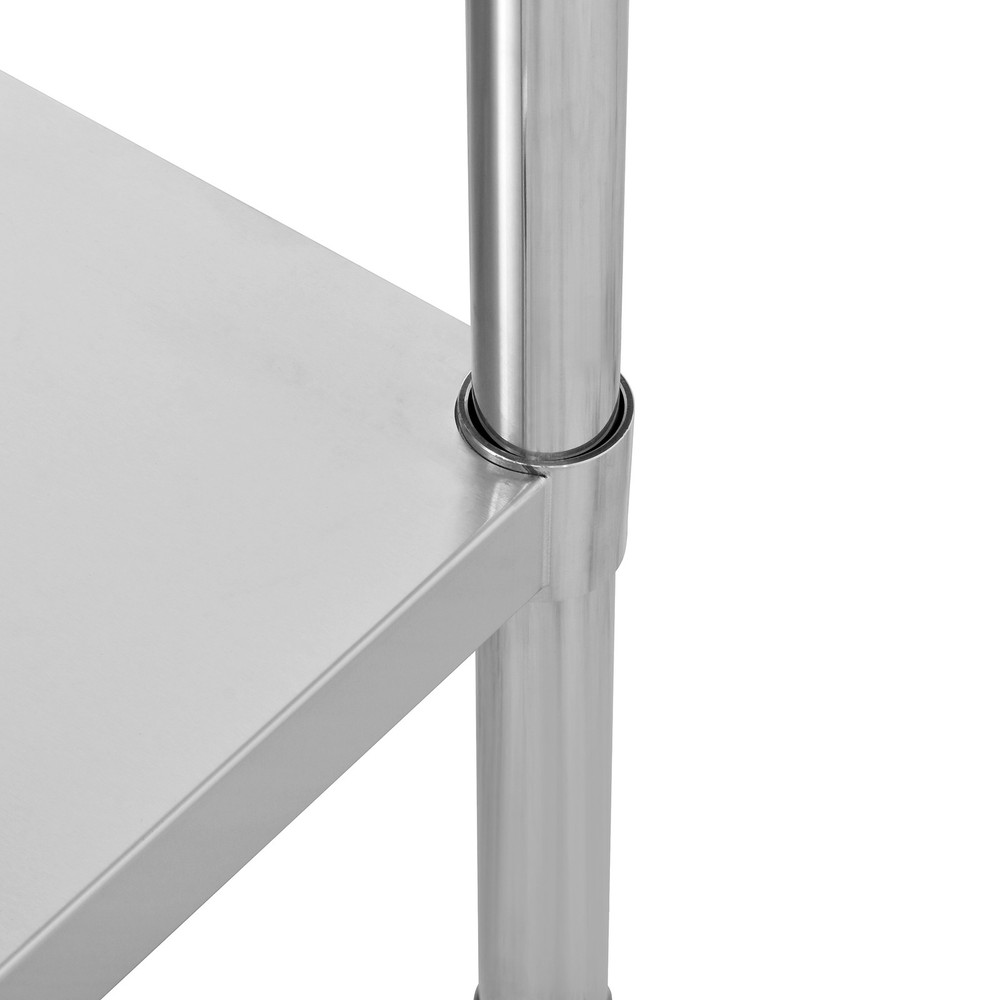 Stainless Steel Table with Wheels, Stainless Table for Prep & Work