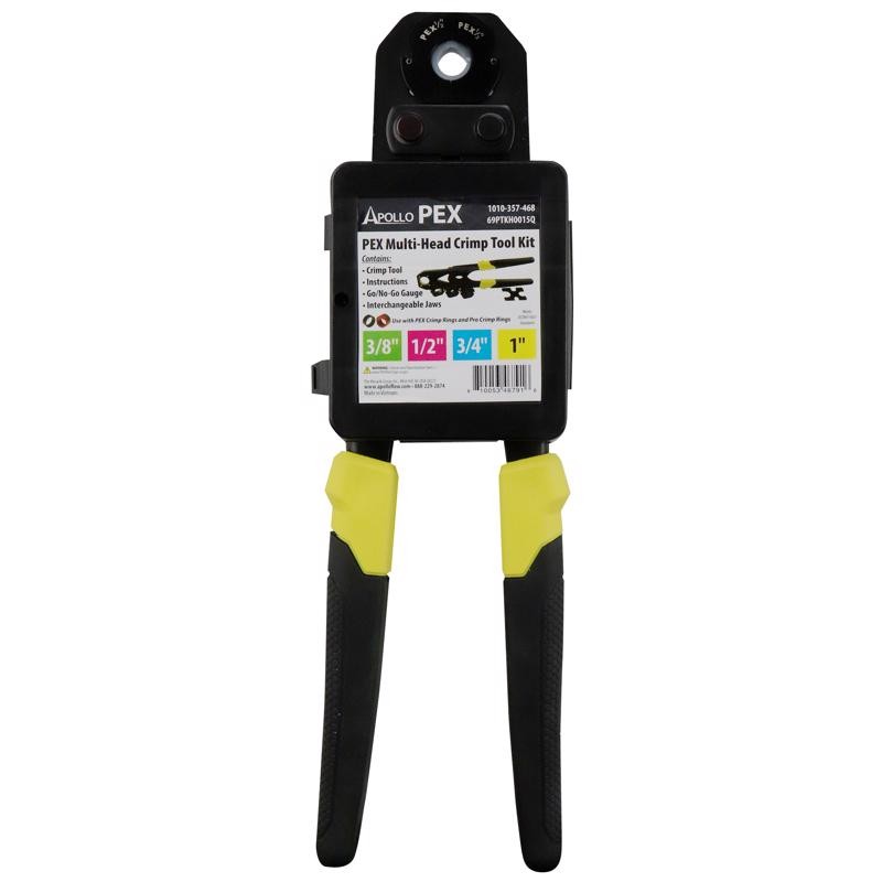 Apollo 1 in. Crimping Tool Kit Black