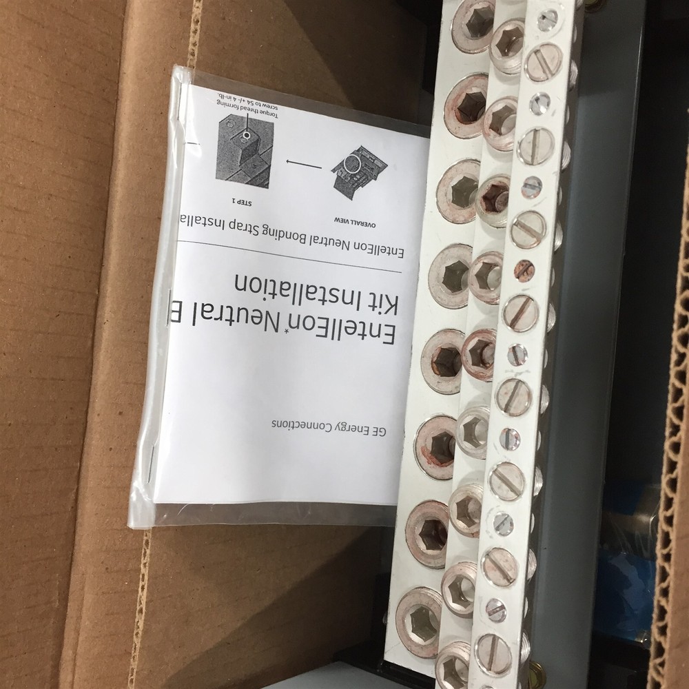 GE EntellEon Panelboard Series Neutral Kit NEU08ION