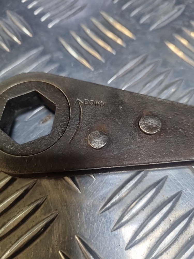 vintage jack rachet spanner jack brace 9/16