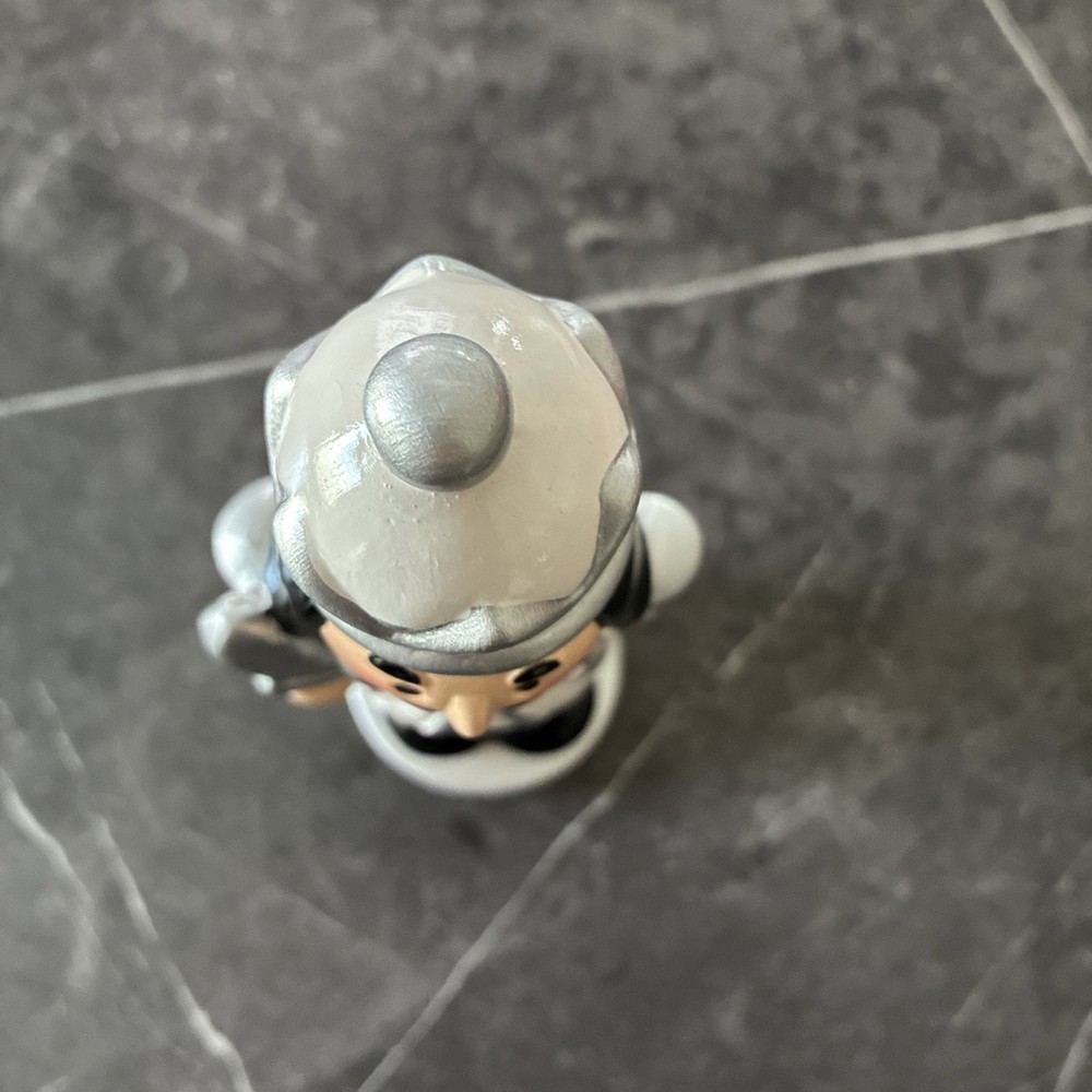 Nutcracker Led Light Up Battery Operated White 9inch