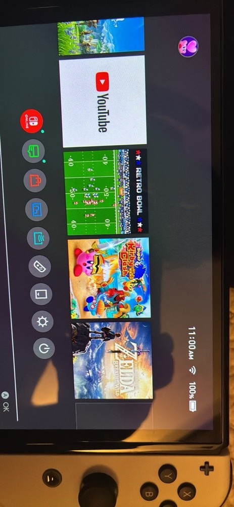 Nintendo Switch OLED Bundle Console, Joy-Con Controllers, Dock, Case, Zelda Game