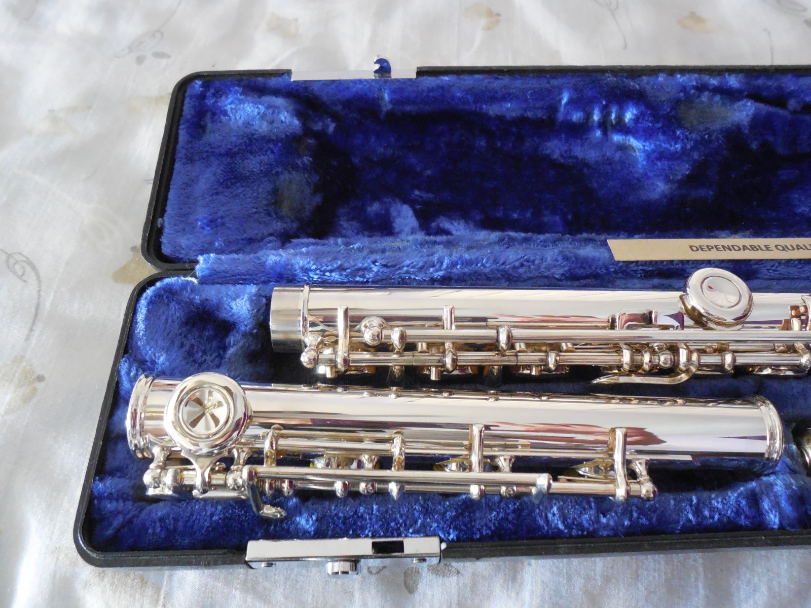 Emerson ELD Reconditioned Open Hole B Foot Sterling Silver Head Flute 3BSH