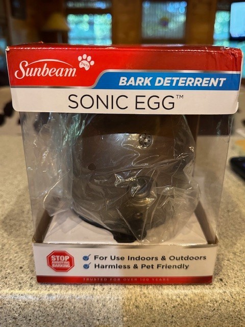 Sunbeam Sonic Egg - Ultra Sonic Bark Control