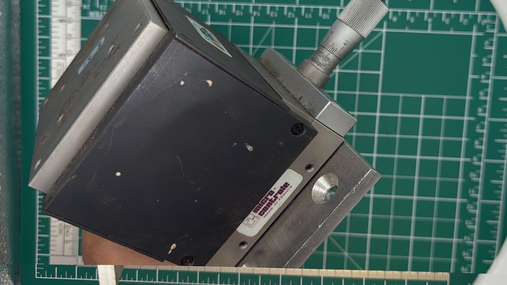 Micro-Controle Linear Lab Jack Micrometer XZ Stage