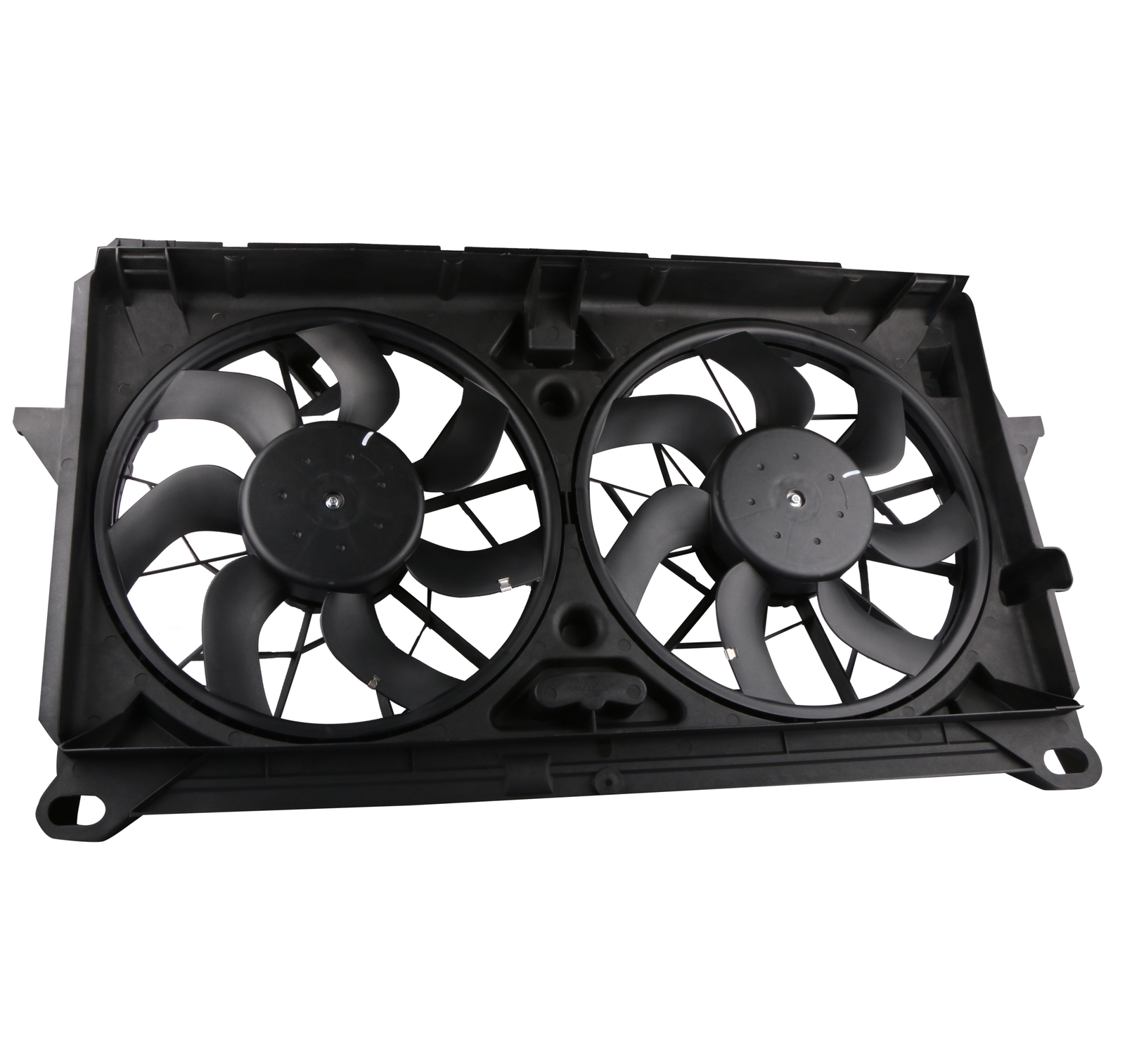 Radiator Condenser Cooling Fan For Chevy Silverado Suburban 1500 GMC Sierra