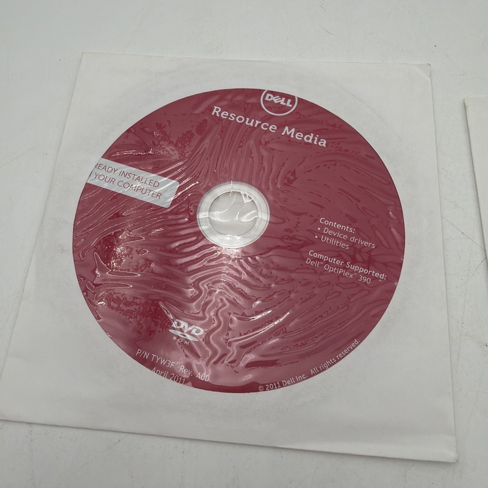 Dell Reaource Media Dvd 2011 D2A