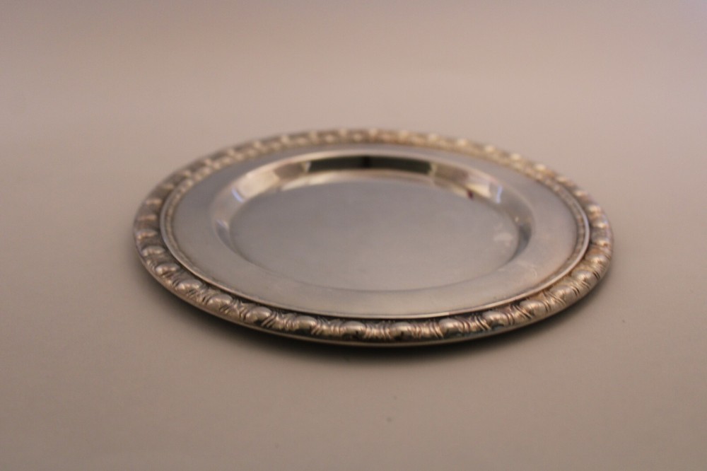 silver plate, inspected 17, flat surface