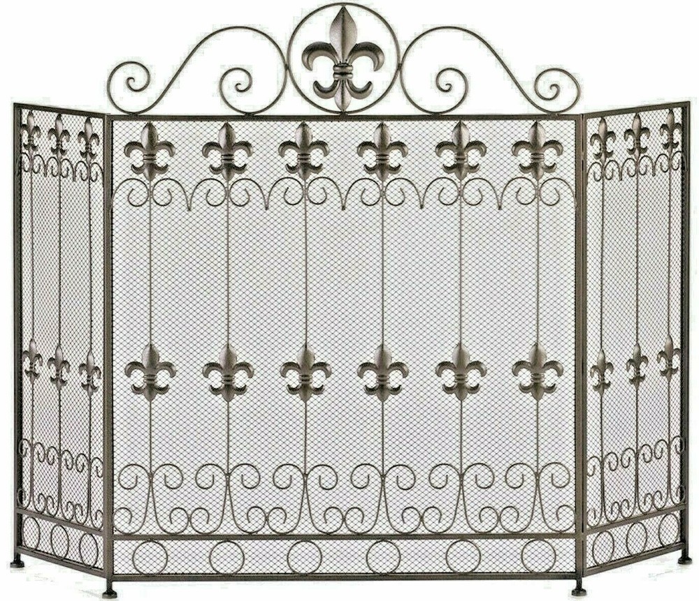 FRENCH REVIVAL FIREPLACE SCREEN ** NIB