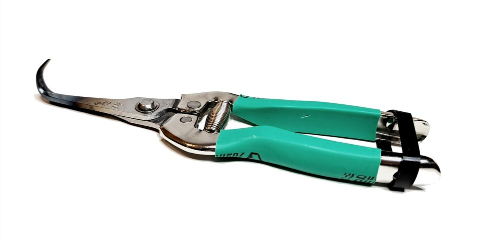 Pruner 8 inch U-Curved Angled Annealed Tips Trimmer Shears Scissors