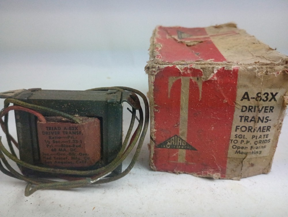 1 NIB Triad  A-83 X Driver Transformer