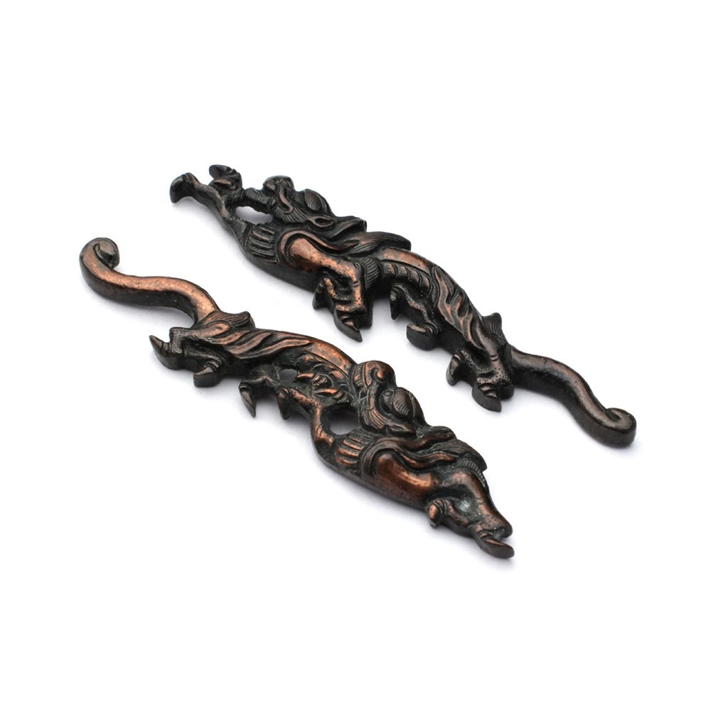 Menuki Japanese Accessory "Dragon" 2.51 in