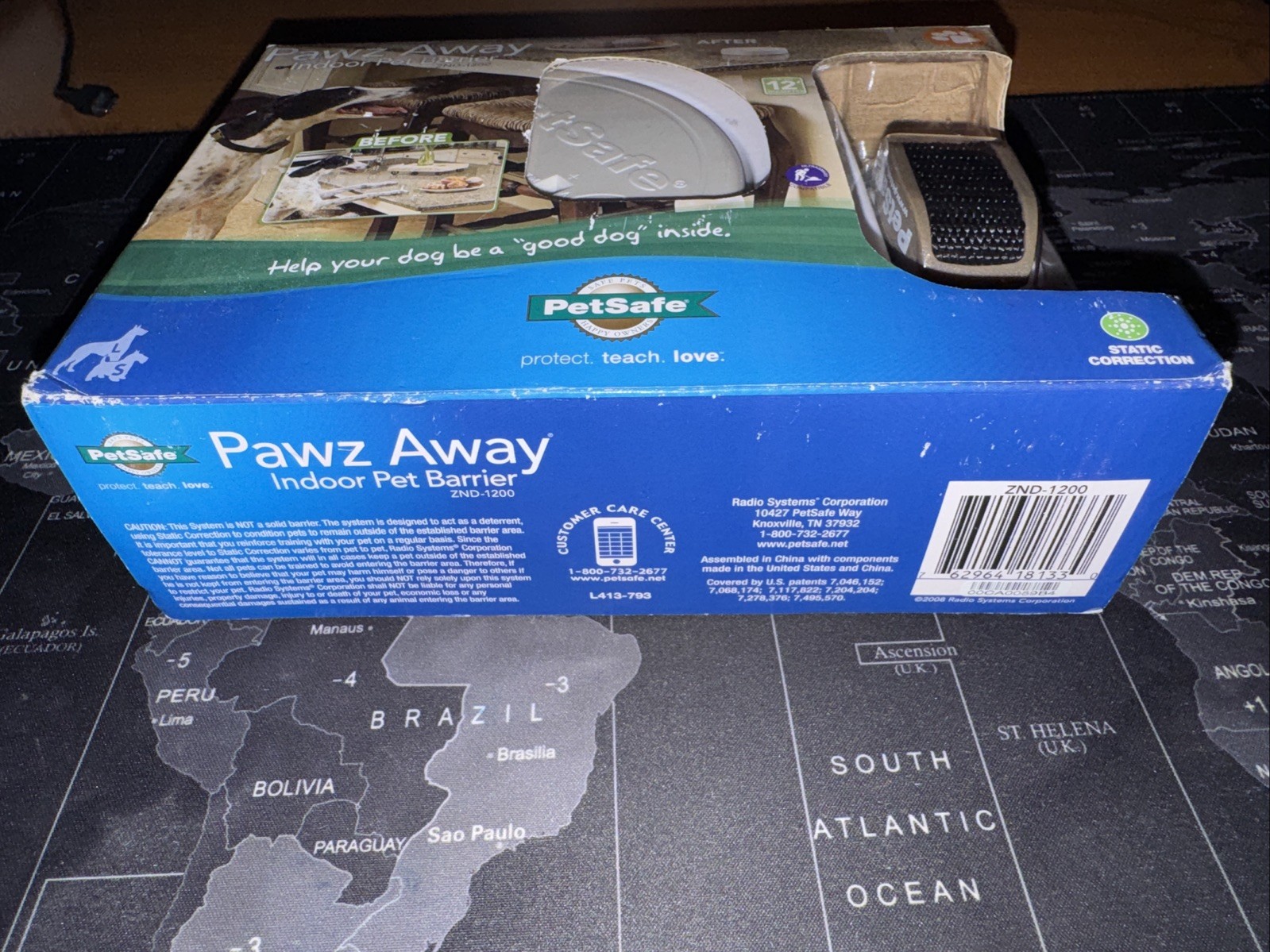 PetSafe Pawz Away Indoor Wireless Pet Barrier System with Collar ZND-1200