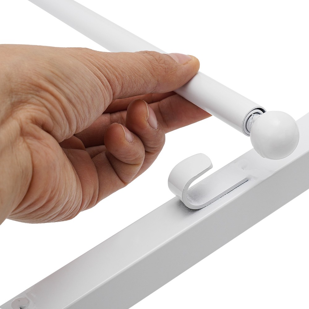 Wall Mounted Scarf Rack, Wall Display Rack, Towels Storage Rack