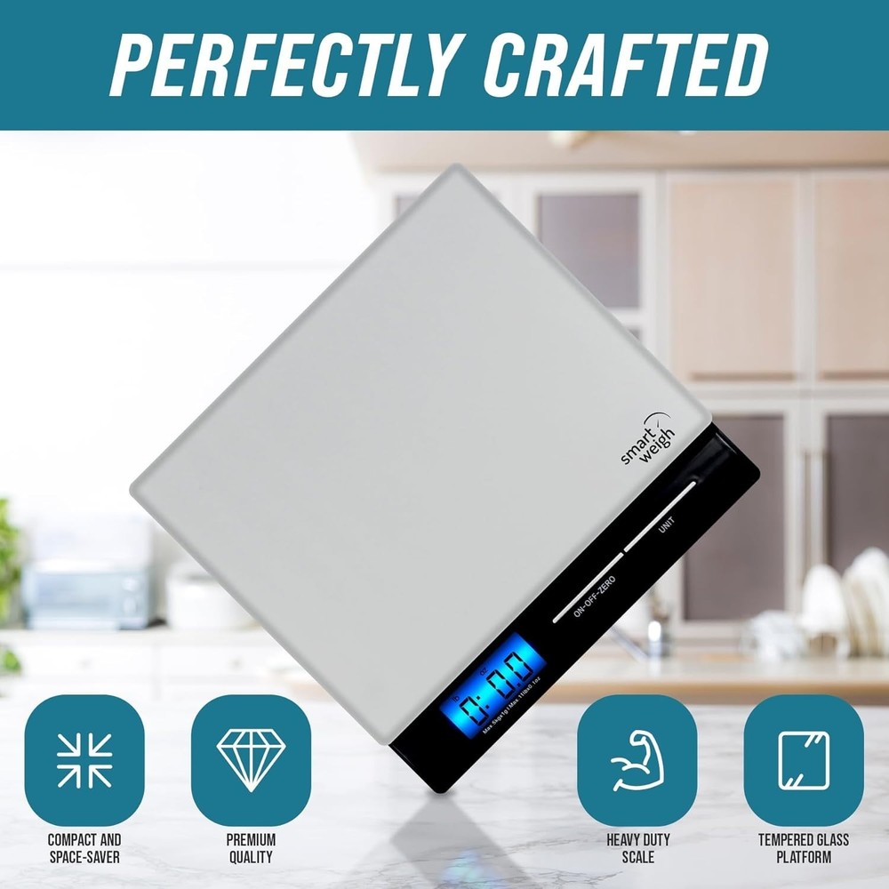 Professional USPS Postal Scale with Tempered Glass Platform