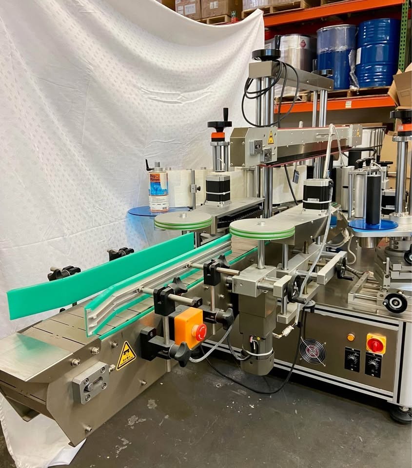 2 sided automatic labeler