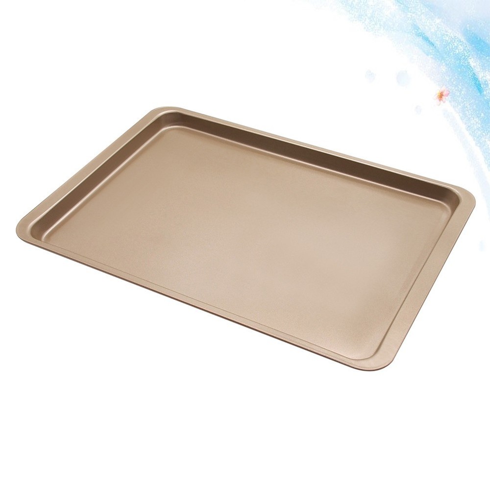 Nonstick Carbon Steel 14.5 Inch Rectangular Baking Pan Cake Mold Bakeware